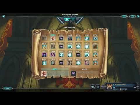 Paladins 2.8 Pirate Treasure - New Time Wrap Event All Rewards