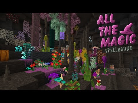 To Asgaard - Magical Plants and Ars Familiars: ATM Spellbound Minecraft 1.16.5 LP EP #45