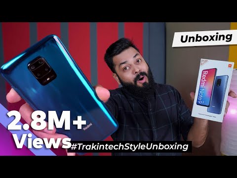 Redmi Note 9 Pro Unboxing And First Impressions ⚡⚡⚡Huge Display,Huge Battery, SD 720G-NavIC And More