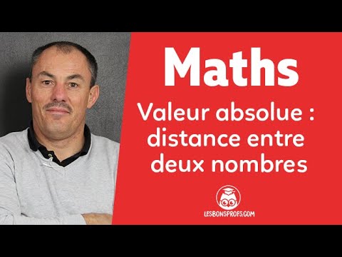 Valeur absolue : distance entre deux nombres