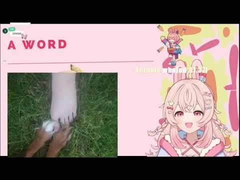 Pippa Finally Shows Off Her Rabbit Feet For The 101k Subs