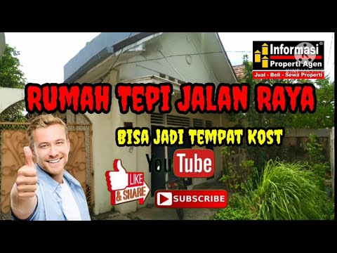 rumah tepi jalan raya jakarta pusat, bisa jadi tempat kos