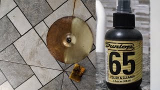 Video thumbnail for Limpando os pratos da bateria com DUNLOP 65. by Estevão Oliveira