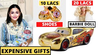 Alia Bhatt & Ranbir Kapoor Baby Girl 10 Most Expensive Birthday Gifts From  Family & Bollywood