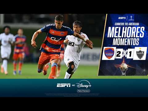 Gols e lances de Puerto Cabello x Atlético Mineiro