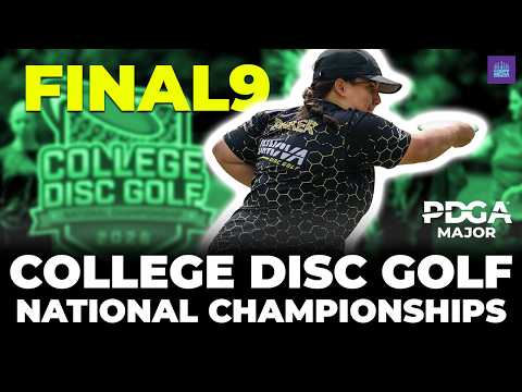 2026 College Disc Golf National Championships | FINAL9 | Smith, Parker, Burdick, Joiner | F1 SINGLES