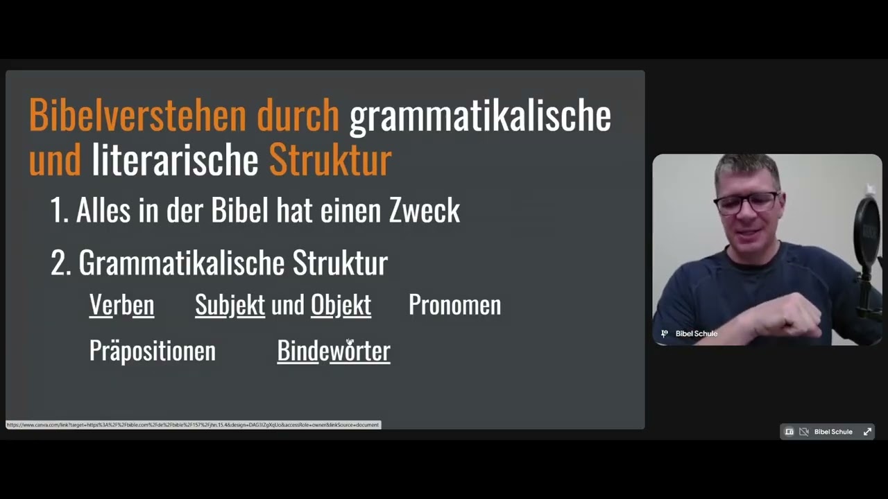 05.05 | Bibel verstehen: Beachten