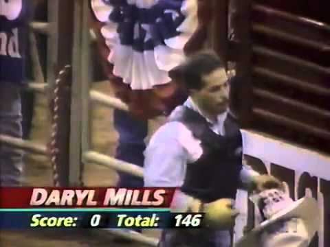 Bodacious vs Daryl Mills - 94 PBR Guthrie,OK.