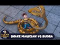 Snake Magician Vs Rudra साप जादूगर Rudra Action Cartoon Special Ep Rudra Show 2025