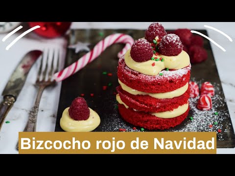 BIZCOCHO ROJO de Navidad 🎄