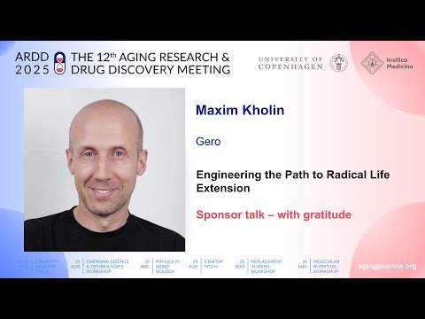 ARDD2025 talk on Radical Life Extension