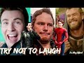 Marvel Cast Hilarious Bloopers and Gag Reel - Avengers Infinity War Special