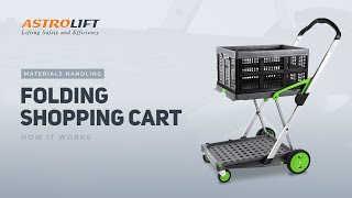 Buy Clax Cart Folding Trolley  in Shopping Trolleys from Clax available at Astrolift NZ