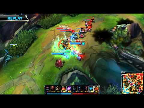 Winterfox vs Team Dragon Knight - Game 1 - NA LCS Spring Promotion 2015 - WFX vs TDK