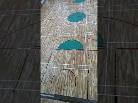 Wooden Badminton Court Construction Services