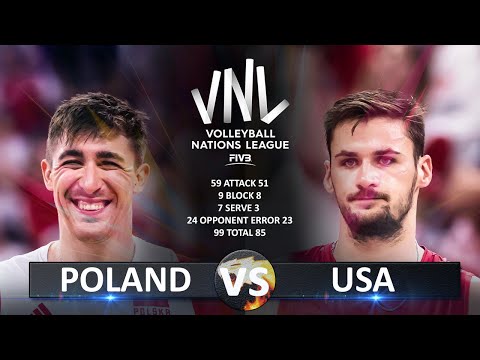 Poland vs USA | Gold Medal Match | Men's VNL 2023