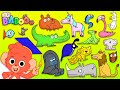 Animal ABC Learn Alphabet A To Z With 26 Cartoon Animals For Kids ABCD Wild Animals And Sounds