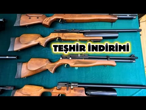 Teşhir Ürünü Havalı Tüfekler - Pcp Havalılar