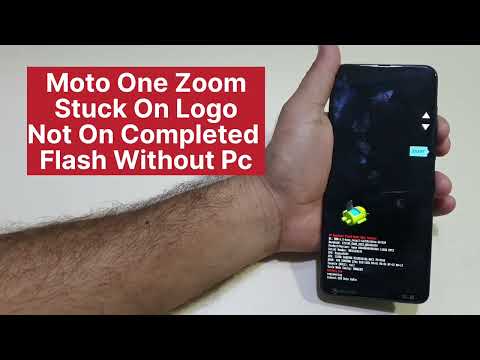 Moto One Zoom Stuck Phone On Logo | Flashing Problem Fix Without Pc