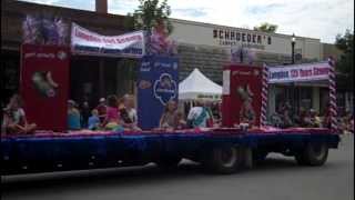 preview picture of video 'Langdon's 125 Celebration Parade - Part 2'