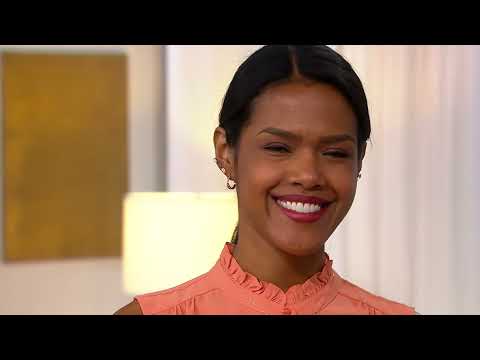 Accents by Affinity 0.1cttw Diamond Crossover Hoop Earrings on QVC