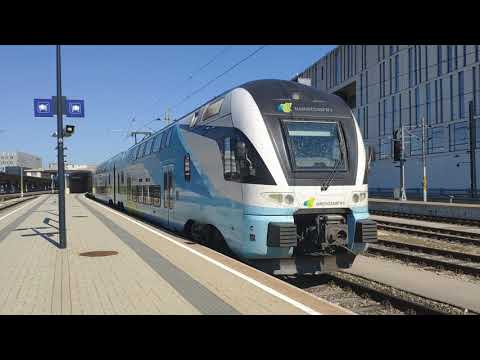Stadler KISS - Westbahn - departing from "Wien Westbahnhof"