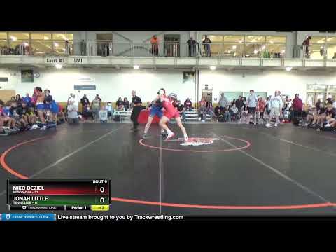 165 Lbs Round 3 (8 Team) - Niko DeZiel, Wisconsin Vs Jonah Little, Tennessee 7b9a