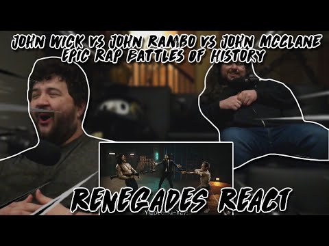 John Wick vs John Rambo vs John McClane. Epic Rap Battles Of History - @ERB | RENEGADES REACT TO