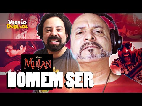 HOMEM SER: MULAN | Cláudio Galvan, Ygor Guidoux e banda Versão Dublada | I'll Make A Man Out Of You