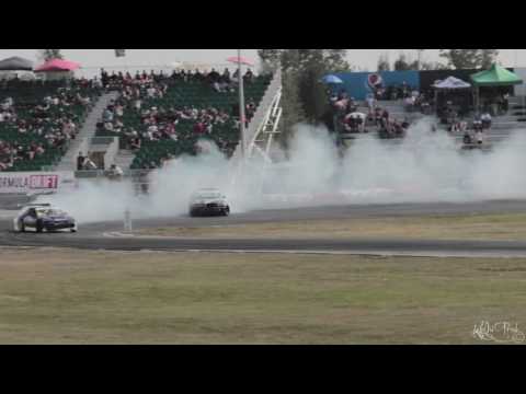 Bass Gauthier Leading Stephen Van Sleuwen - Formula Drift Canada World 2015