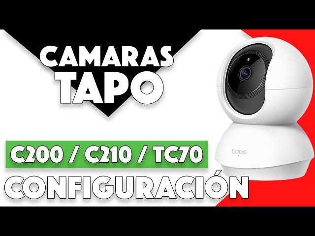 Vídeo relacionado con Tapo Cámara de vigilancia WiFi interior 360° 1080p C200C, visión nocturna, notificaciones en tiempo real, detección de personas, seguimiento de movimiento, control remoto, compatible con Alexa