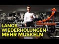 Längere Wiederholungen = Mehr Muskeln! | Trainingstipps | Tim Gabel