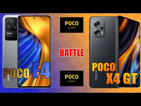 Poco F4 vs Poco X4 GT