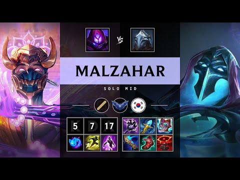 Malzahar Mid vs Viktor - KR Diamond Patch 25.21