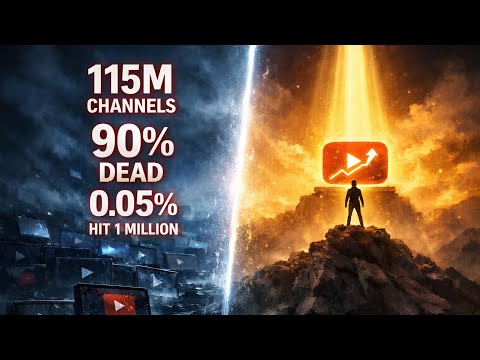 Why 99% of YouTube Channels Fail (and How to Join the 1%)