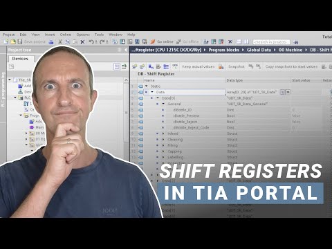 Shift Registers in TIA Portal: Real-World PLC Example with Arrays!