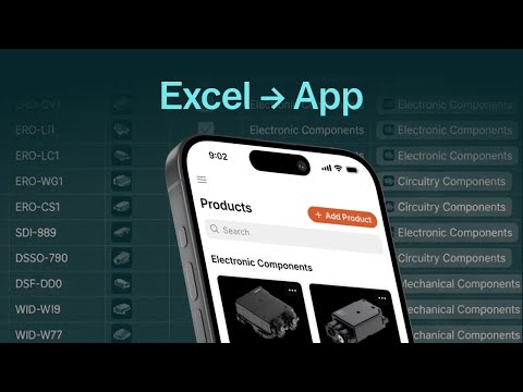 Excel to App | Glide Tutorial (No Code Required)