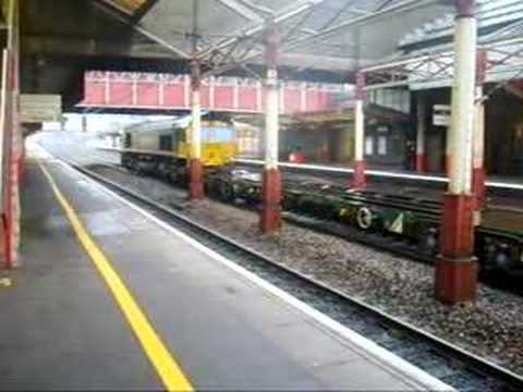 freightliner class 66s at crewe