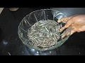 How To Clean Ayira Meen In Tamil அயிரை மீன் சுத்தப்படுத்�