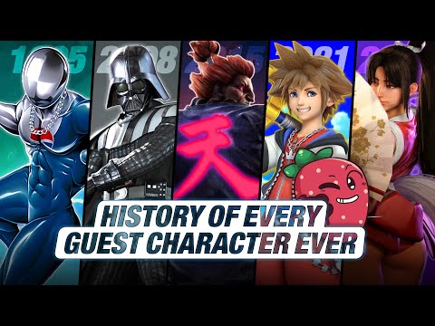 History of every single guest character in Fighting games!