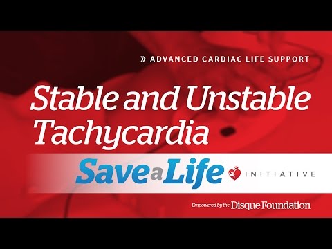 7i. Stable and Unstable Tachycardia, Advanced Cardiac Life Support (ACLS) (2020) OLD