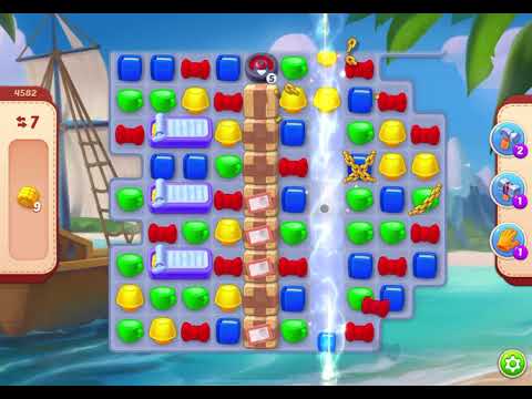 HomeScapes Level 4582 no boosters (17 moves)