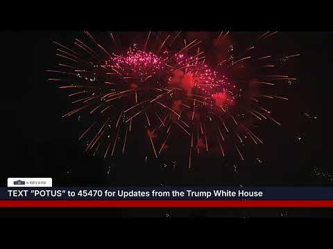 President Trump and the First Lady Attend the Fourth of July Celebration – The White House