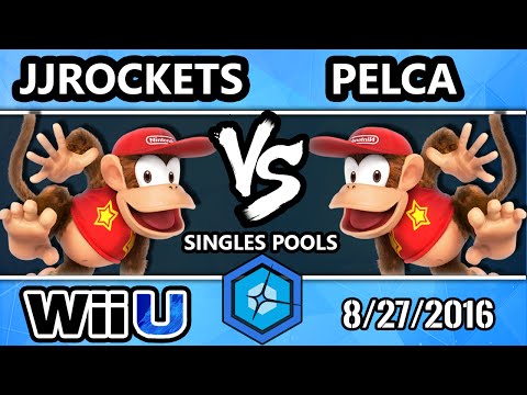 Shine 2016 Smash 4 - JJRockets (Diddy Kong) Vs. UG | Pelca (Diddy Kong) SSB4 R2 Pools - Smash Wii U