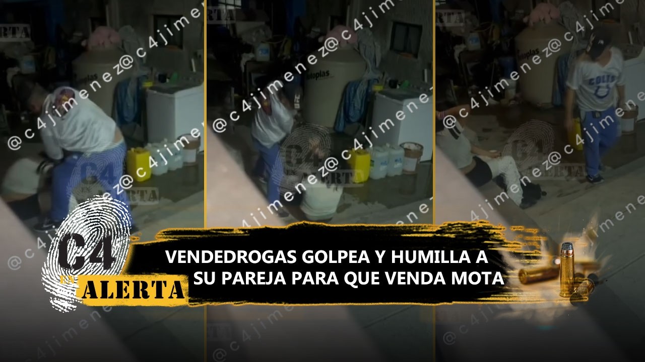 Captan a 'El Crusty' golpeando a su novia tras obligarla a repartir drogas en Iztapalapa