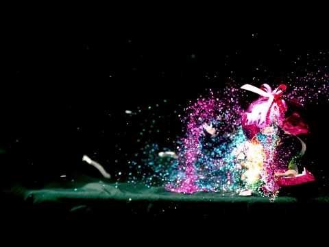 EPIC SLOW MOTION GLITTER EXPLOSION