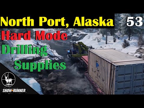 Drilling Supplies ⚠️ SnowRunner Hard Mode ⚠️ Alaska Contracts