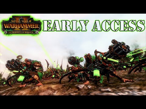 1,000 Ratling Guns vs 18,000 Peasants -  Ikkit Claw - Prophet and Warlock First Look