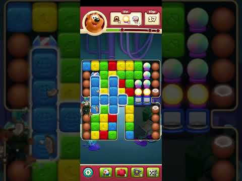 Toon blast Level 2034 no booster 3 stars