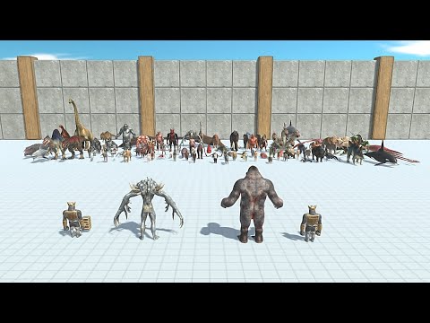 GORO WITH SCOURGE & GHOR HAMMER VS FACTION - Animal Revolt Battle Simulator